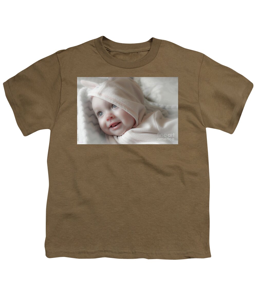 Baby Youth T-Shirt featuring the photograph Little Girl by Veronica Batterson