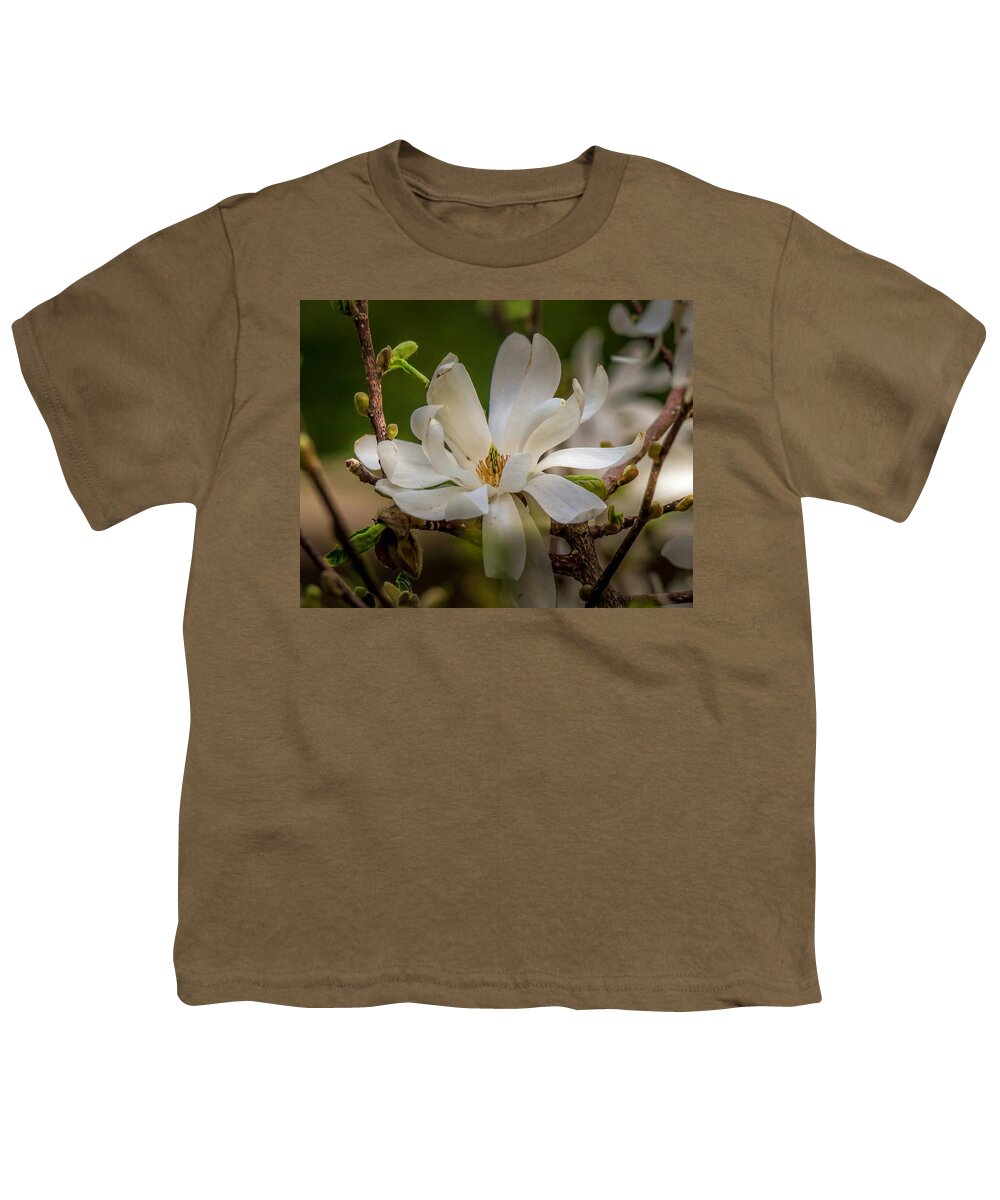 Spring Youth T-Shirt featuring the photograph Magnolia Flow by Susan Rydberg