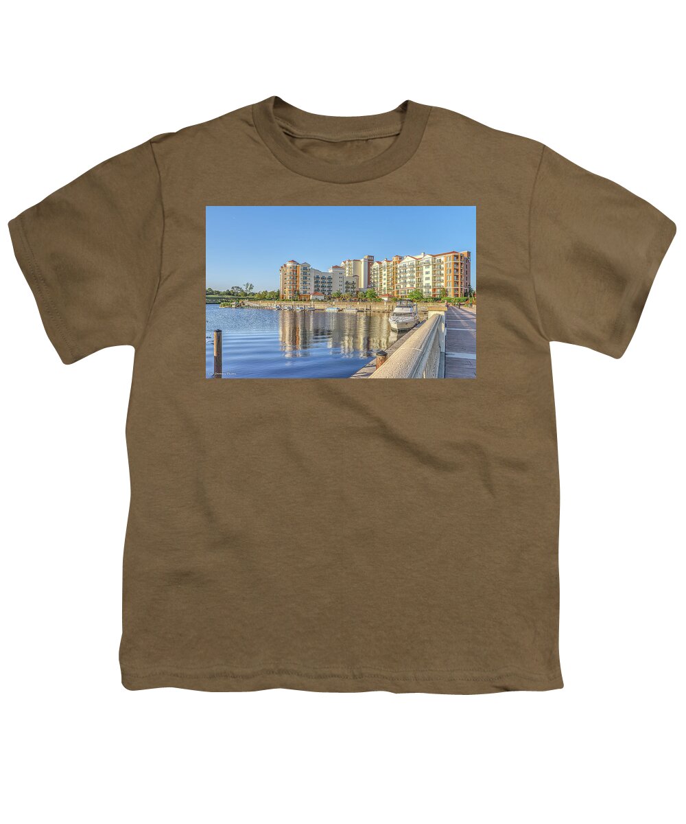 Hotel Youth T-Shirt featuring the photograph Marina Inn at Grande Dunes by Mike Covington