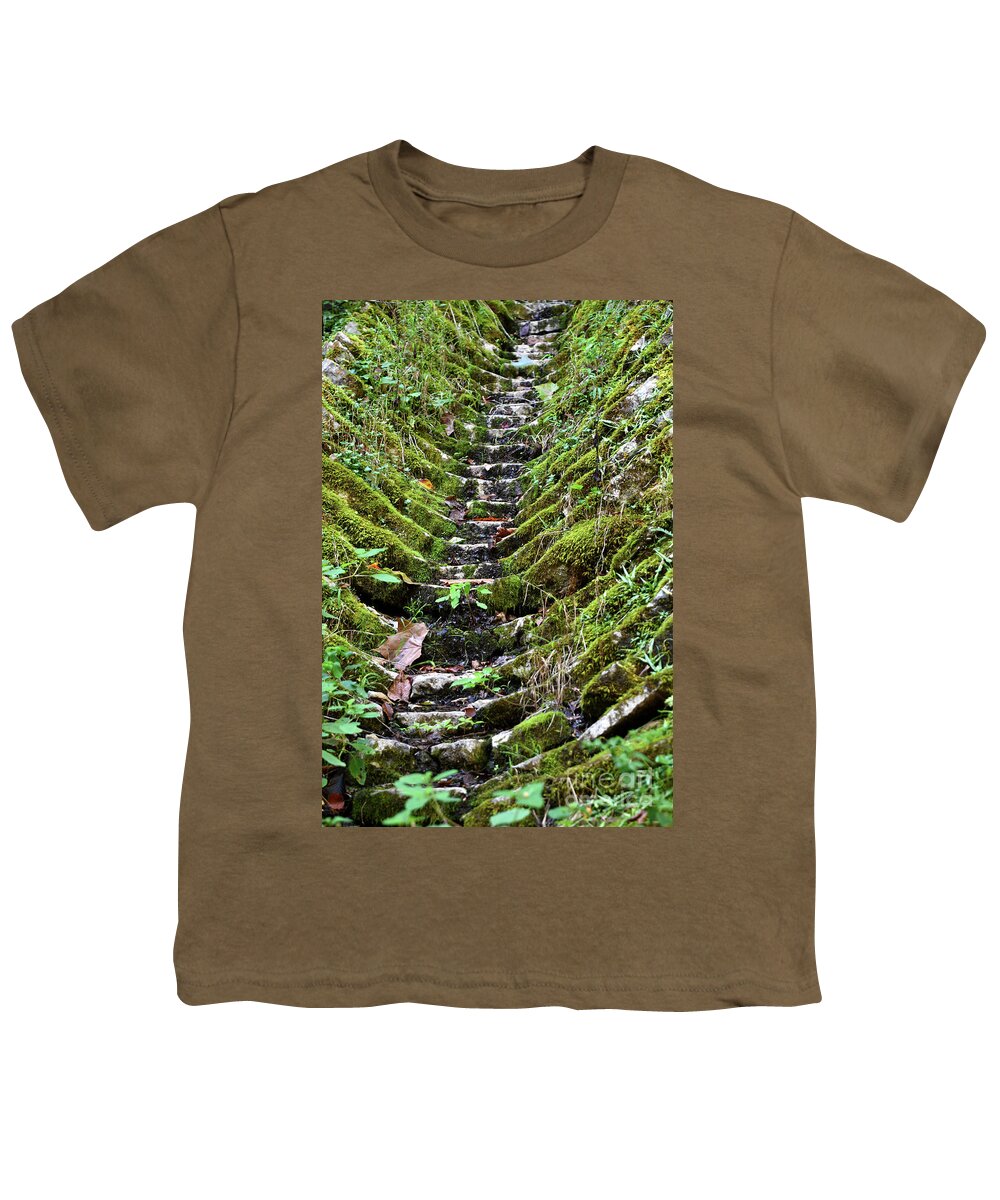 Norris Dam Youth T-Shirt featuring the photograph On The Road 18 by Phil Perkins