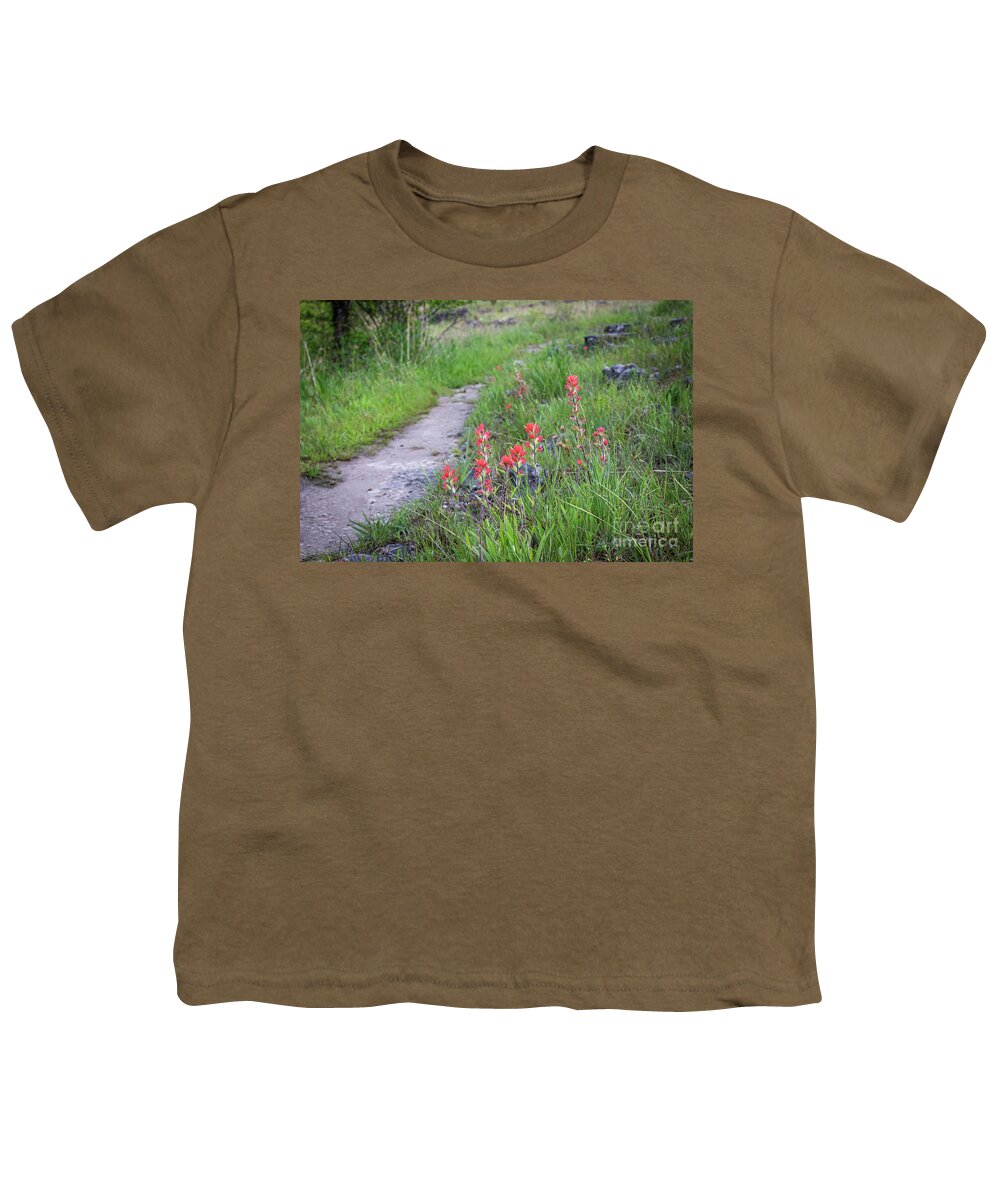 Paint Youth T-Shirt featuring the photograph Paint Brush Trail by Dennis Hedberg