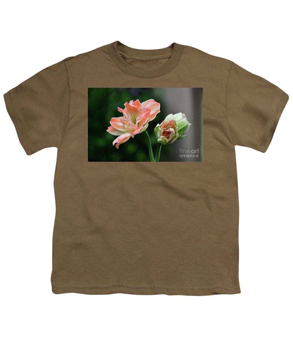 Flowers Youth T-Shirt featuring the photograph Pink Profile by Cindy Manero