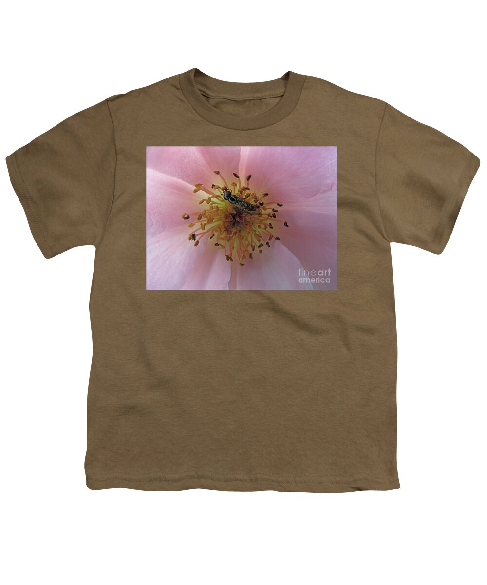 Rose Youth T-Shirt featuring the photograph Pink Silk 2 by Kim Tran