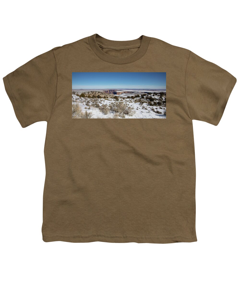 Grand Canyon Youth T-Shirt featuring the photograph Pre-Cursor to the Grand Canyon by Steve Templeton