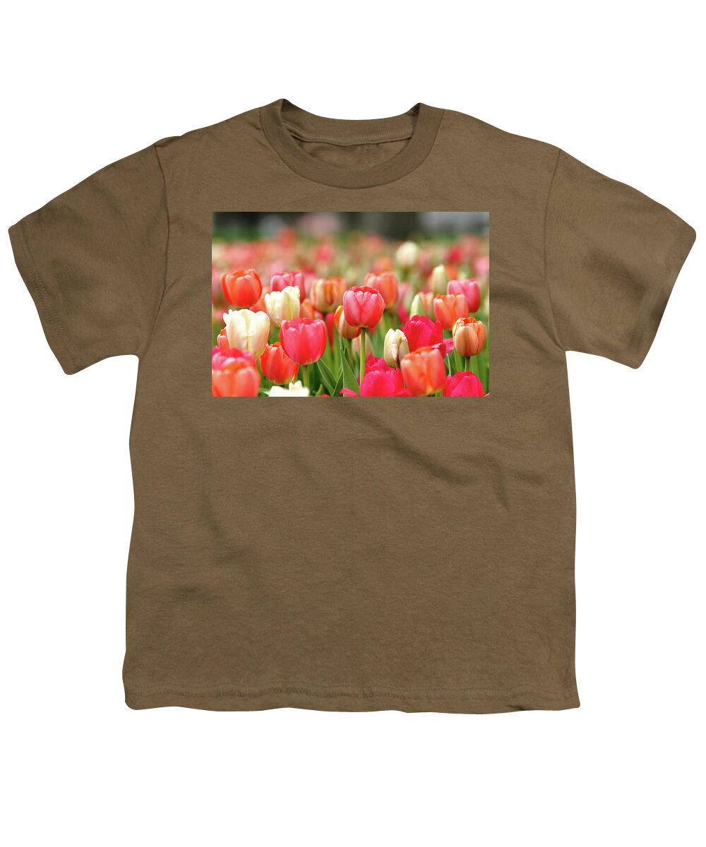 Nature Youth T-Shirt featuring the photograph Pretty Pastels by Lens Art Photography By Larry Trager