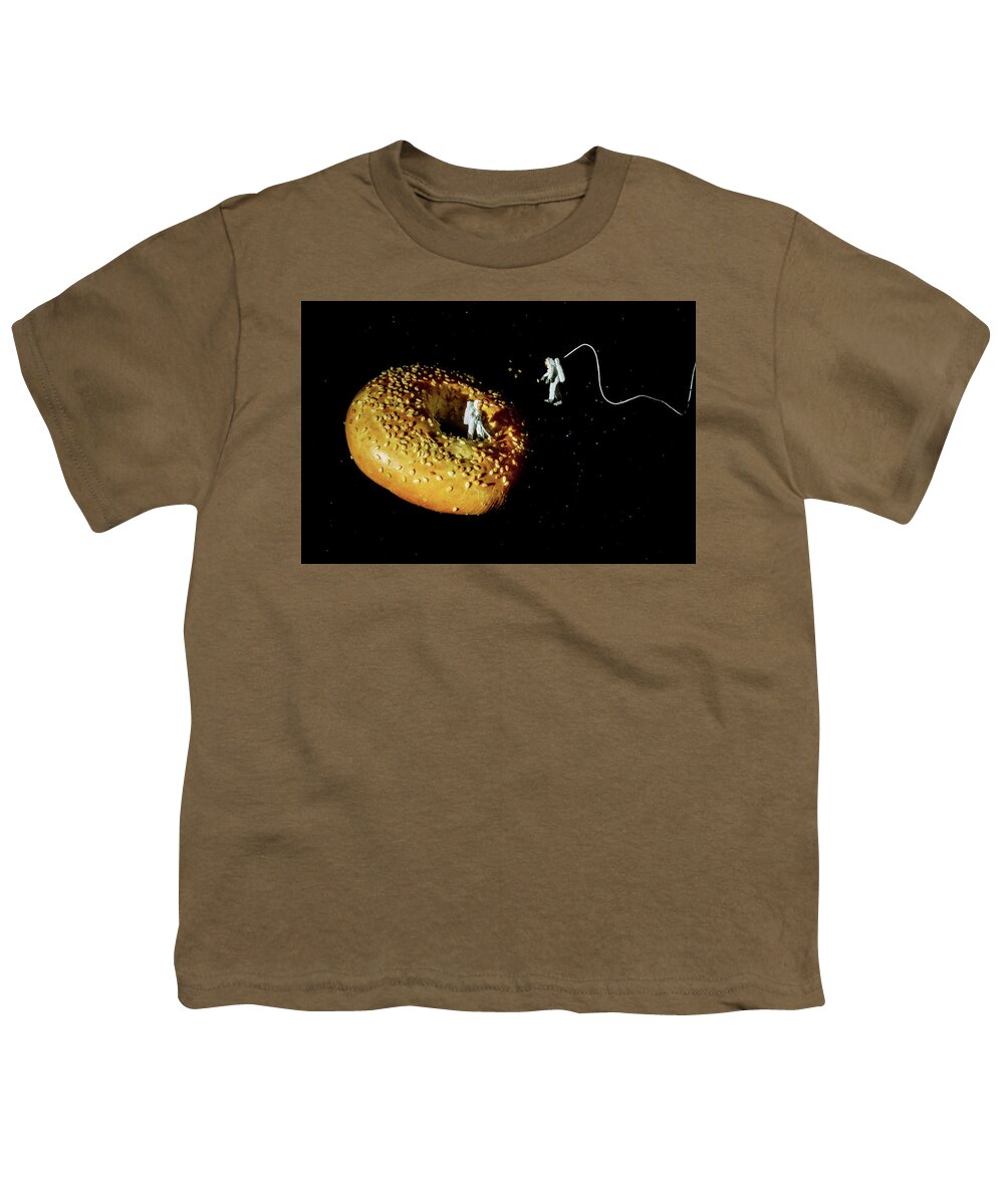 Sesame Youth T-Shirt featuring the photograph Sesame seed mining by Nigel R Bell