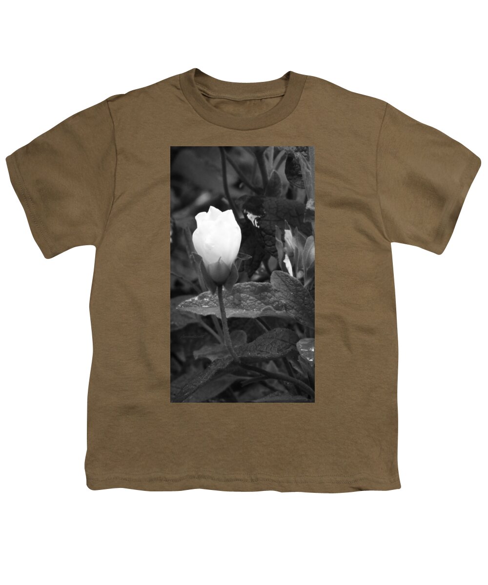 Bnw Youth T-Shirt featuring the photograph Shining Light 2020 by Auranatura Art