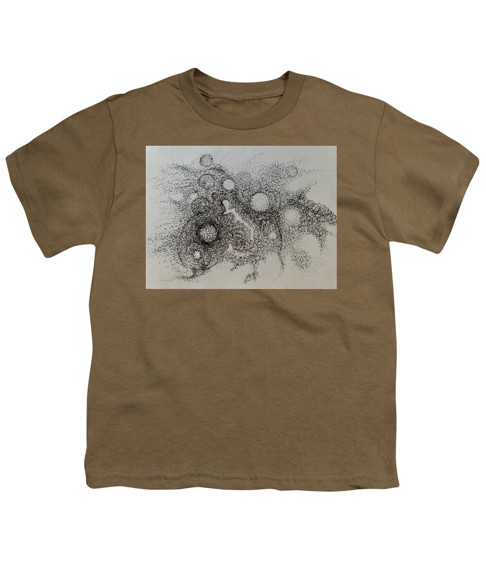 Dust Youth T-Shirt featuring the drawing Singing Dust by Franci Hepburn