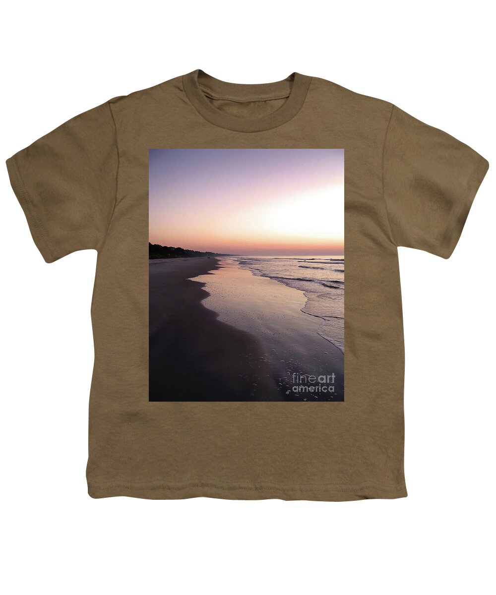Hilton Head Island Youth T-Shirt featuring the photograph Sunrise On Hilton Head Island by Phil Perkins