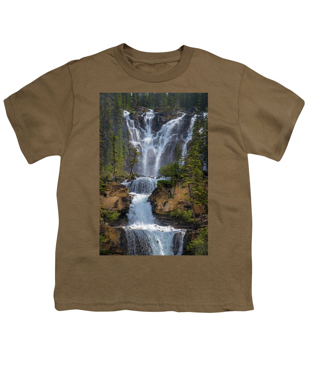 Waterfalls Youth T-Shirt featuring the photograph Tangle Creek Falls by Bill Cubitt