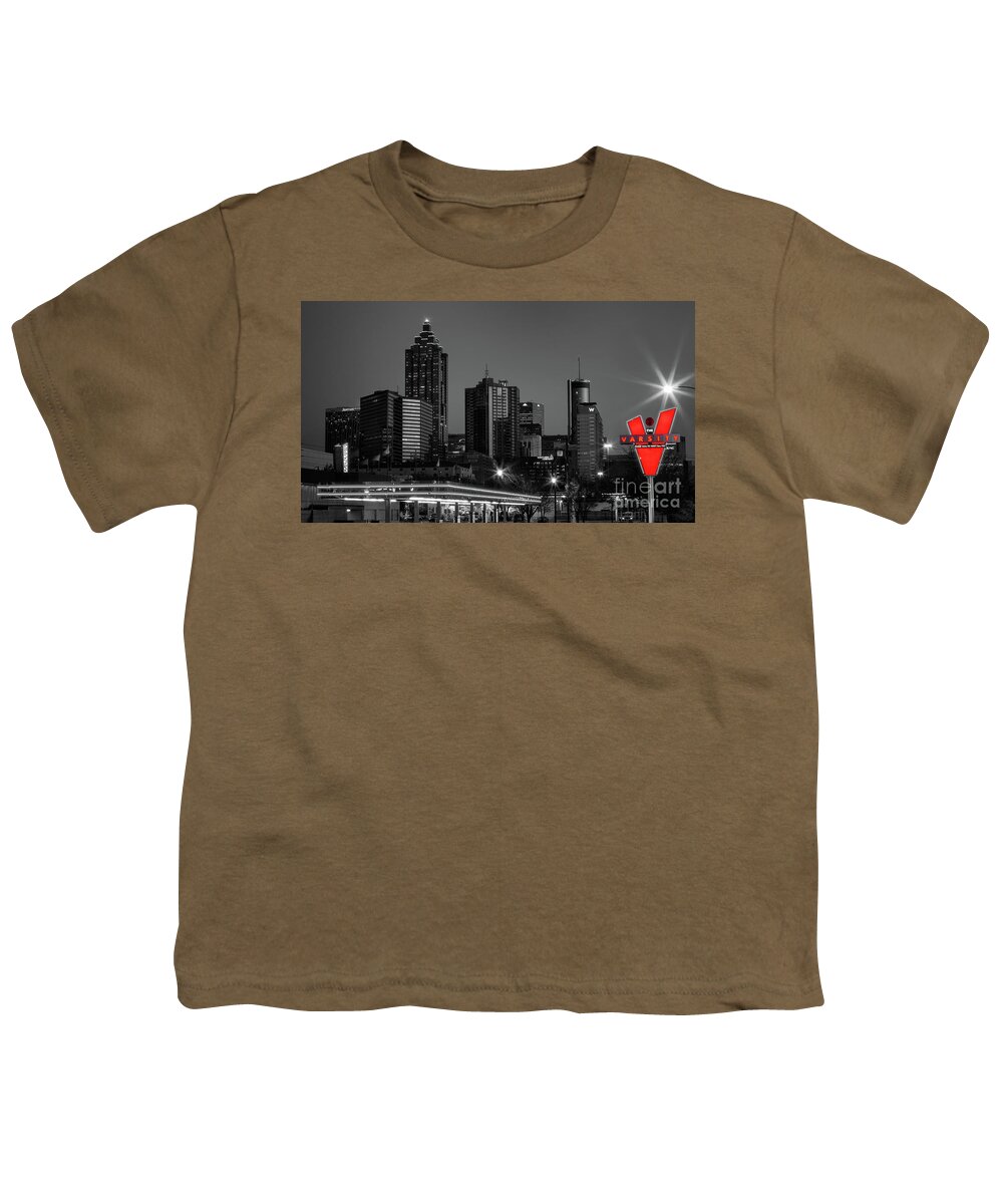 Atlanta Youth T-Shirt featuring the photograph The Varsity by Doug Sturgess