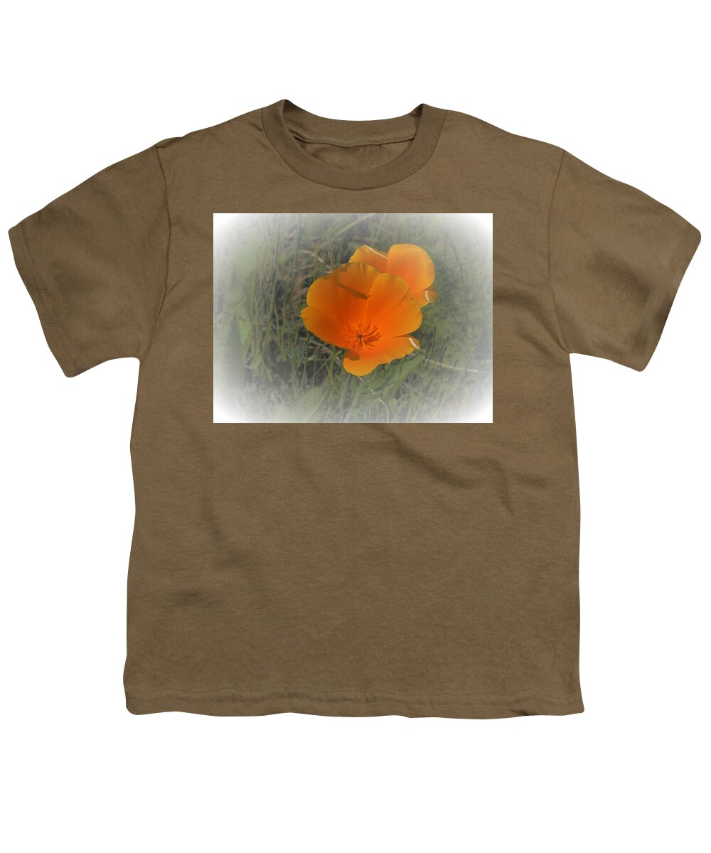 California Youth T-Shirt featuring the photograph Two Golden Poppies by Richard Thomas