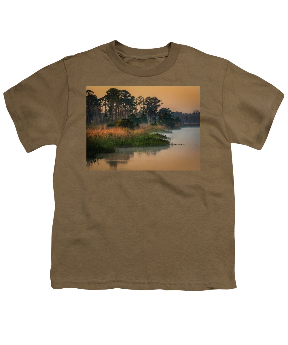 Everglades Youth T-Shirt featuring the photograph Waking Up In The Glades by Rebecca Herranen