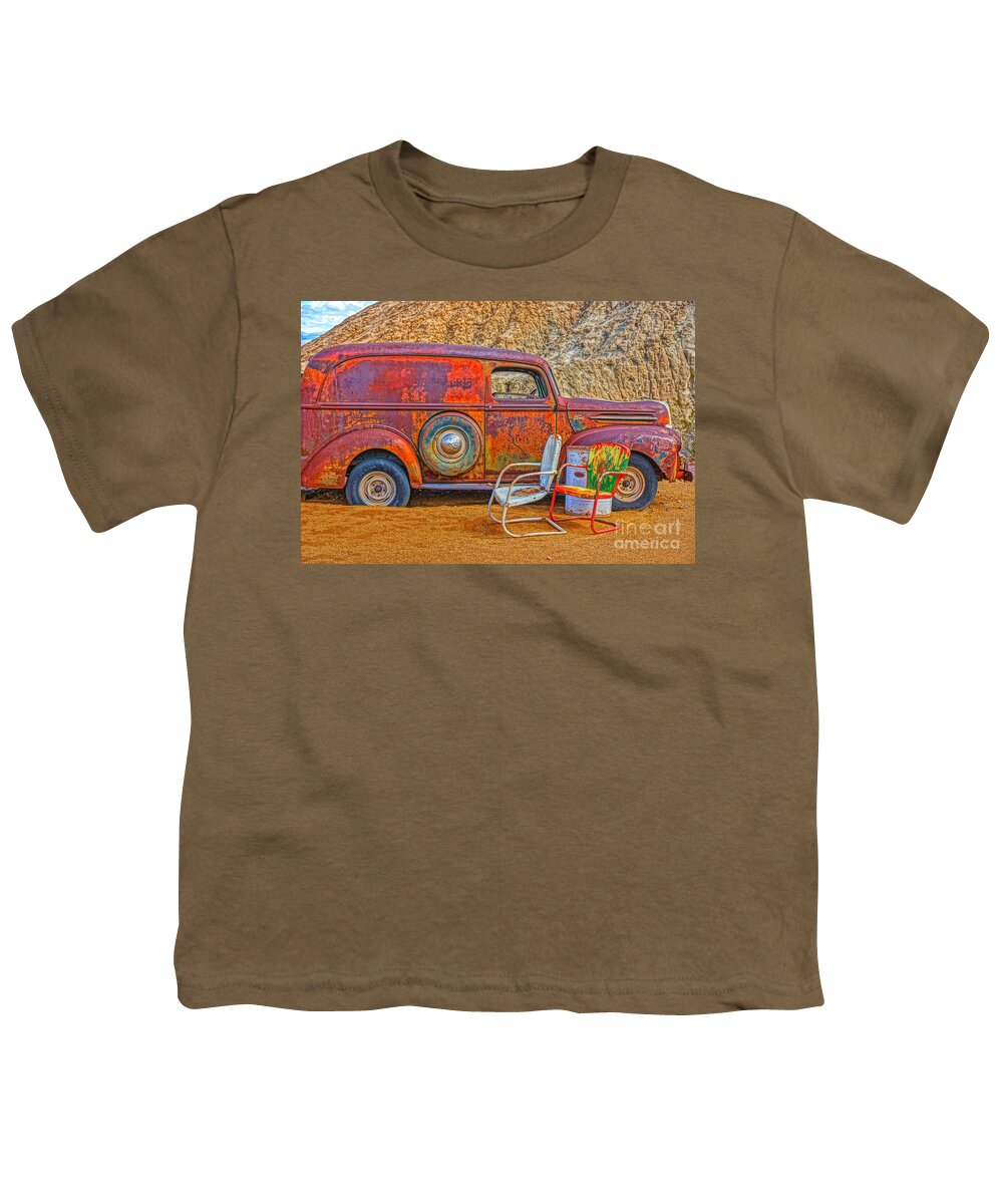  Youth T-Shirt featuring the photograph Where We Stop Along The Way by Rodney Lee Williams