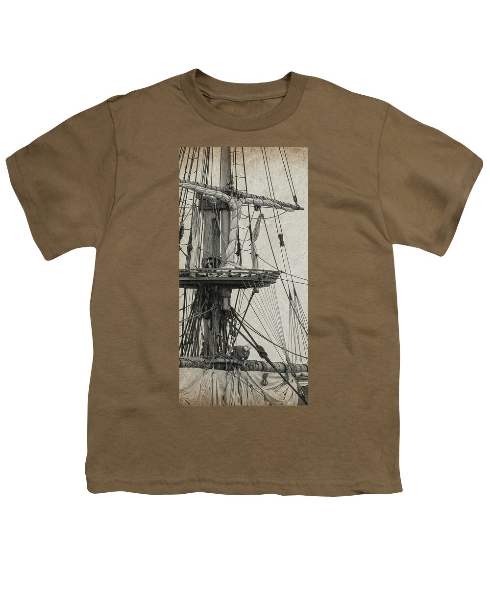 Sailing Youth T-Shirt featuring the photograph Wisdom by John Linnemeyer