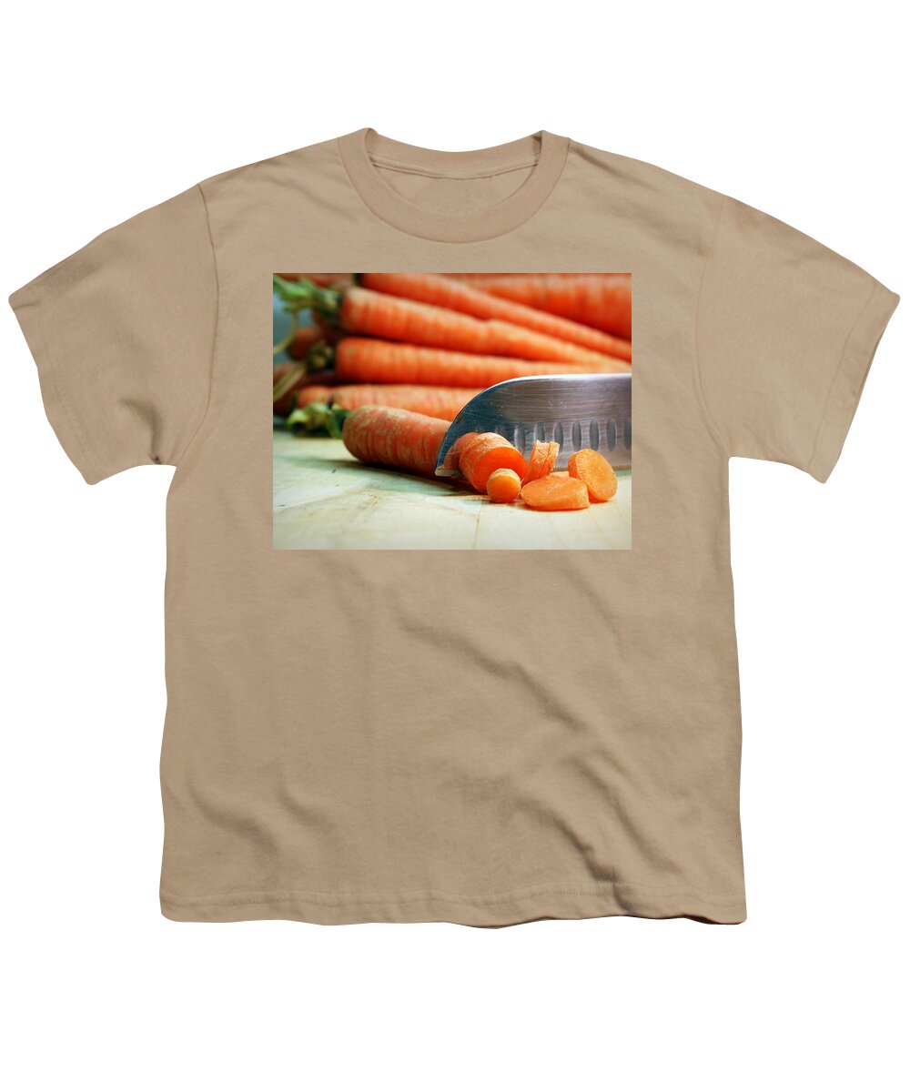 Skompski Youth T-Shirt featuring the photograph Carrots #1 by Joseph Skompski
