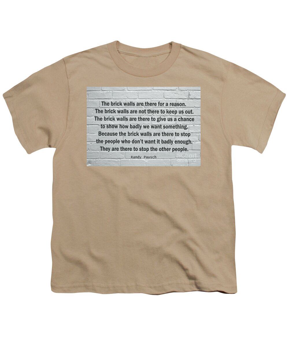 Randy Pausch Youth T-Shirt featuring the photograph 51- Randy Pausch by Joseph Keane