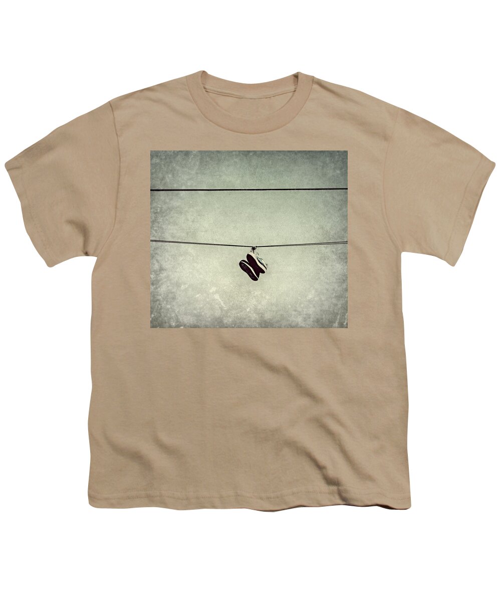 Shoes Youth T-Shirt featuring the photograph All Tied Up by Melanie Lankford Photography