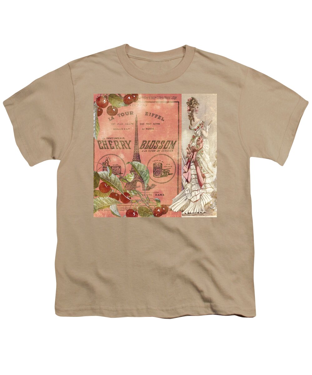 Aimee Stewart Youth T-Shirt featuring the photograph Cherry Blossom by MGL Meiklejohn Graphics Licensing