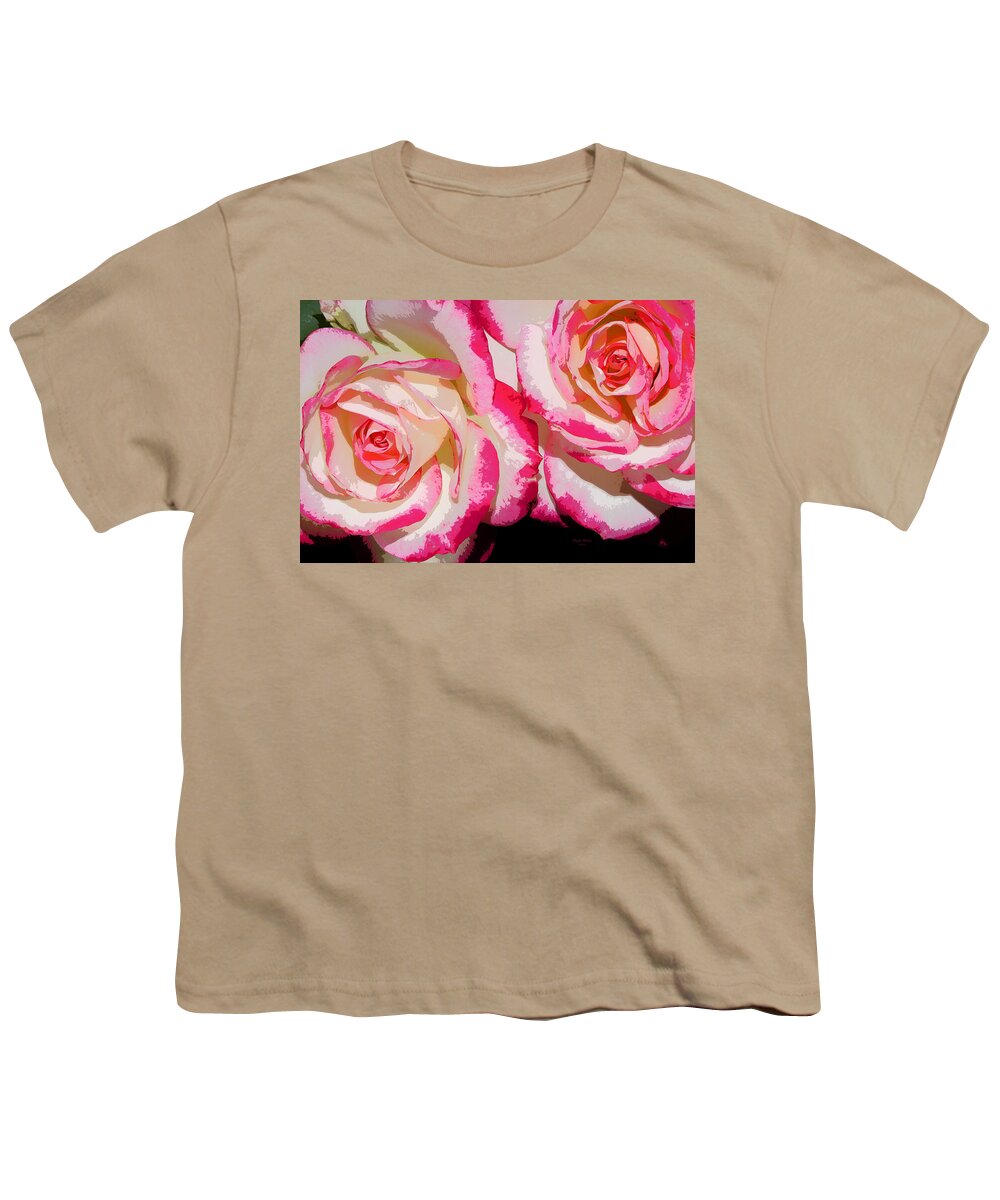 Rose Youth T-Shirt featuring the photograph Friends by Phyllis Denton