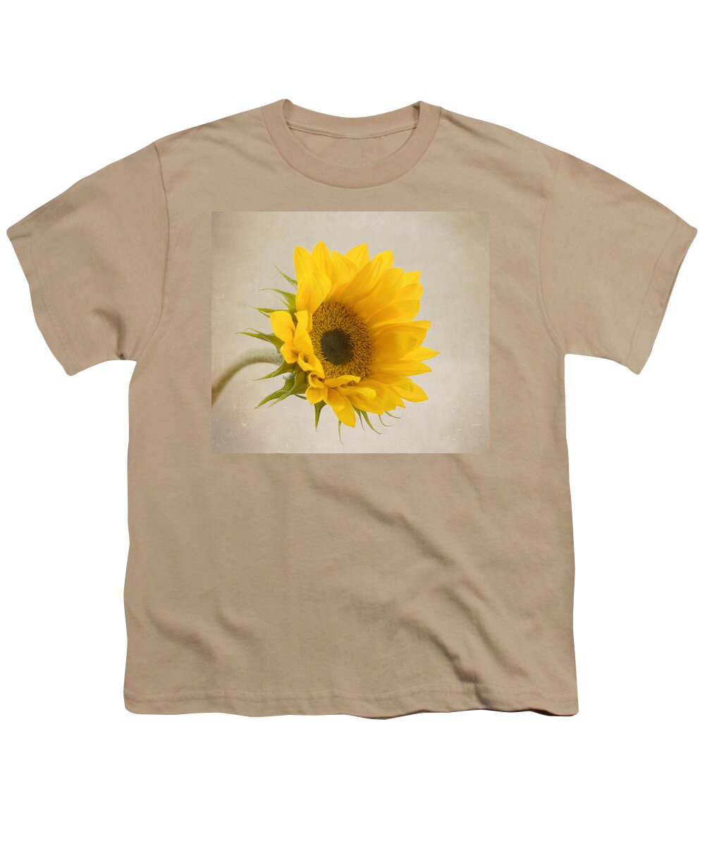 Sunflower Youth T-Shirt featuring the photograph I See Sunshine by Kim Hojnacki