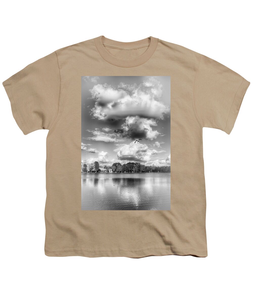 Nature Youth T-Shirt featuring the photograph Lake De Soto by Howard Salmon