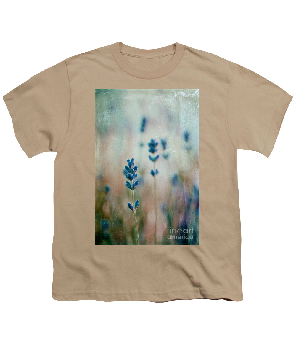 Lavender Youth T-Shirt featuring the photograph Lavandines 02 - 222t03 by Variance Collections