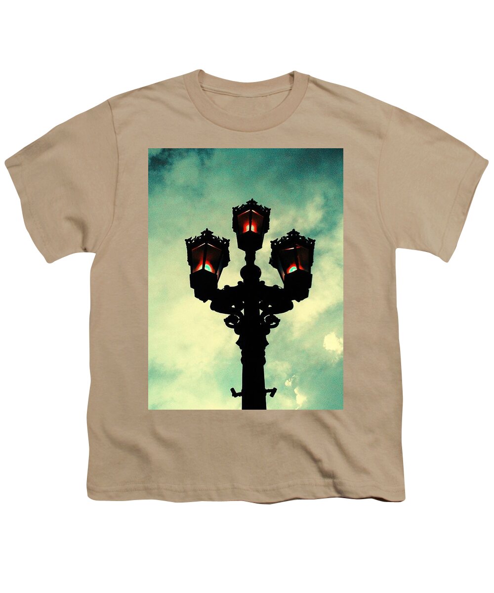 Blue Sky Youth T-Shirt featuring the photograph Lighten Up the Sky by Zinvolle Art