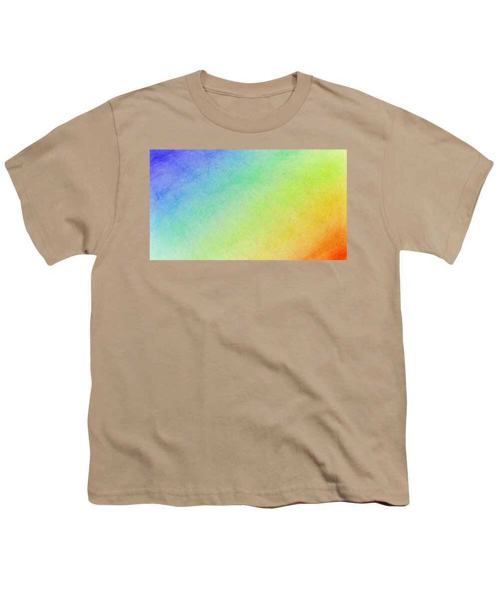Rainbow Youth T-Shirt featuring the painting Living in a Rainbow by Bruce Nutting