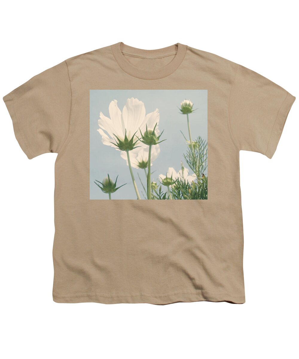 Flower Youth T-Shirt featuring the photograph Looking Up by Kim Hojnacki