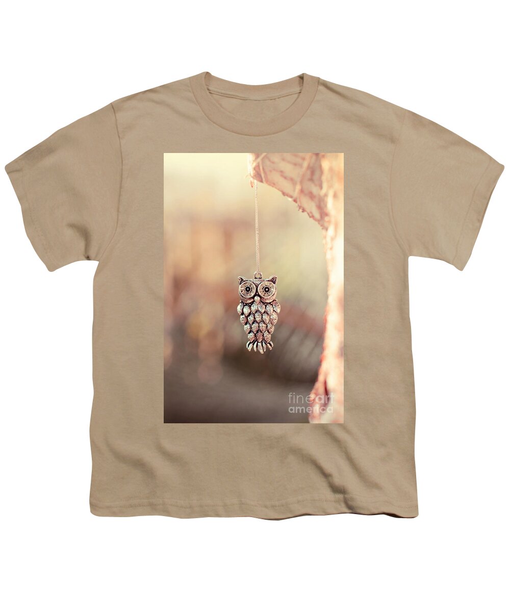 Owl Youth T-Shirt featuring the photograph Owl Spirit by Trish Mistric