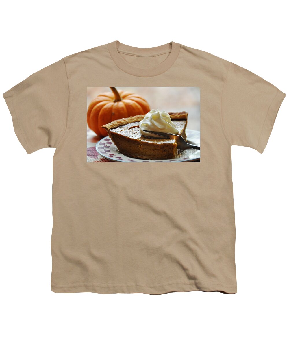 Food Youth T-Shirt featuring the photograph Pumpkin Delight by Cheryl Baxter