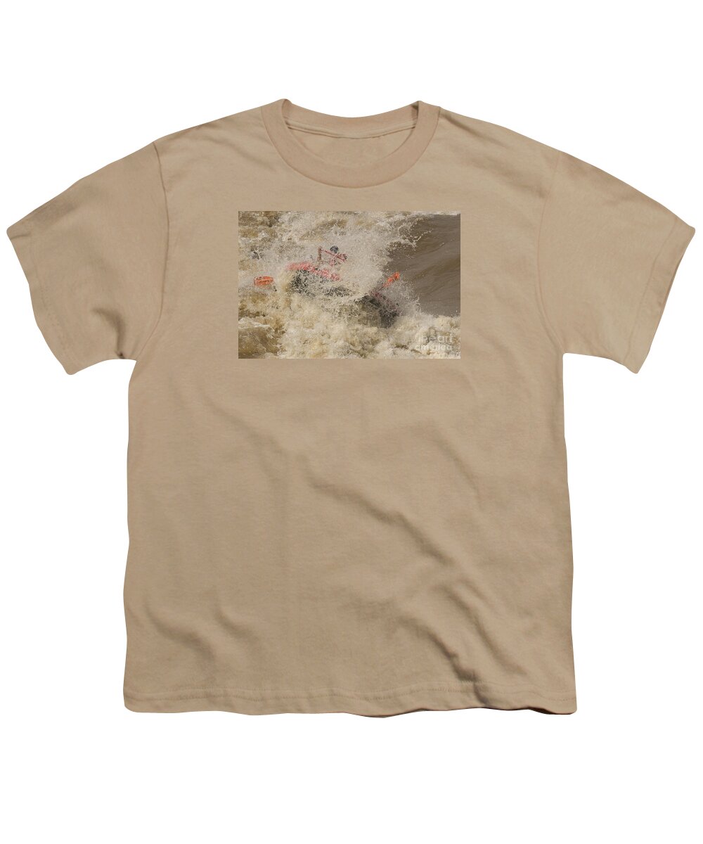 Rio Grande Youth T-Shirt featuring the photograph Rio Grande Rafting by Steven Ralser