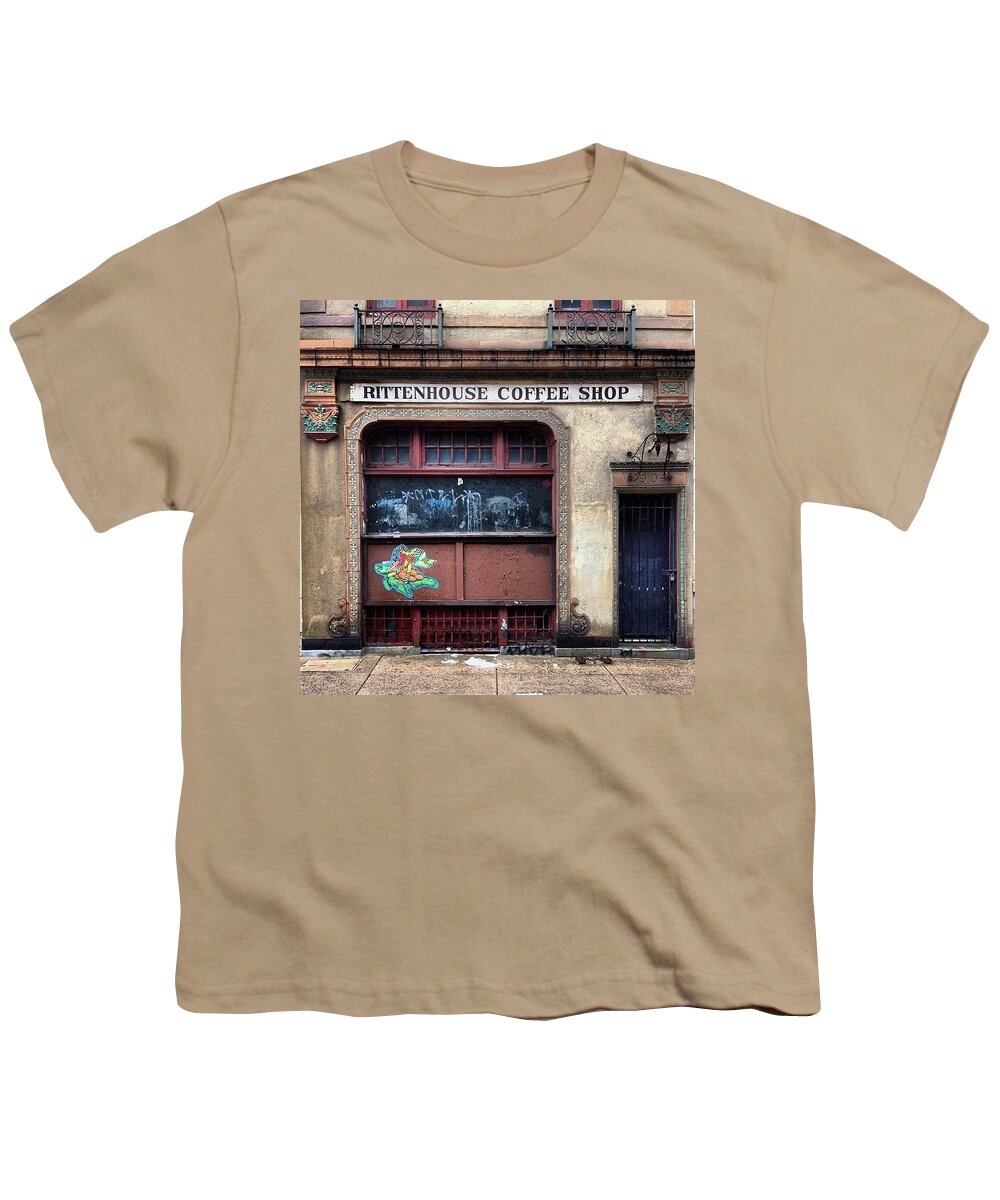 Philadelphia Youth T-Shirt featuring the photograph Rusty Rittenhouse by Katie Cupcakes