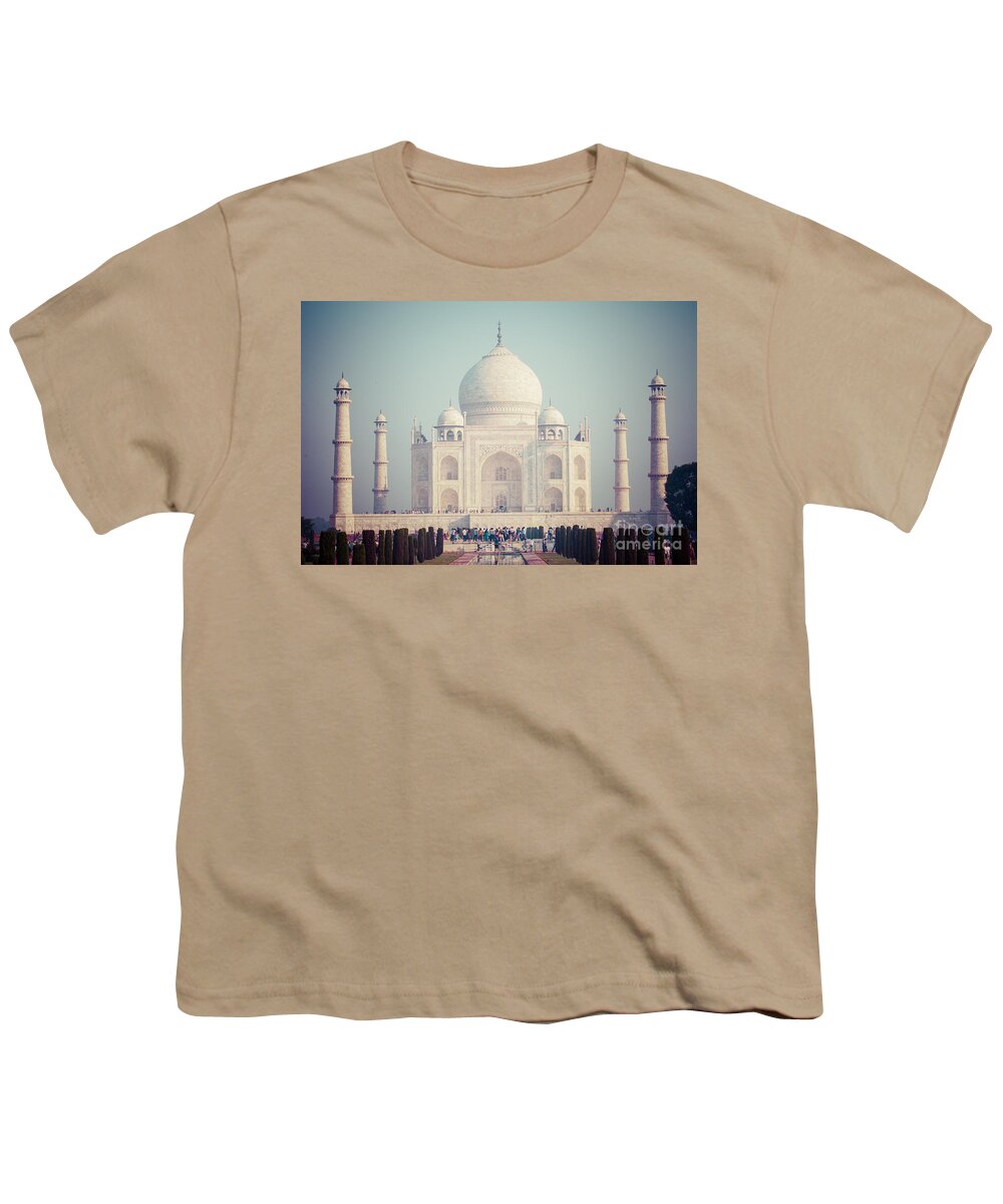  India Youth T-Shirt featuring the photograph Taj Mahal by Mariusz Prusaczyk