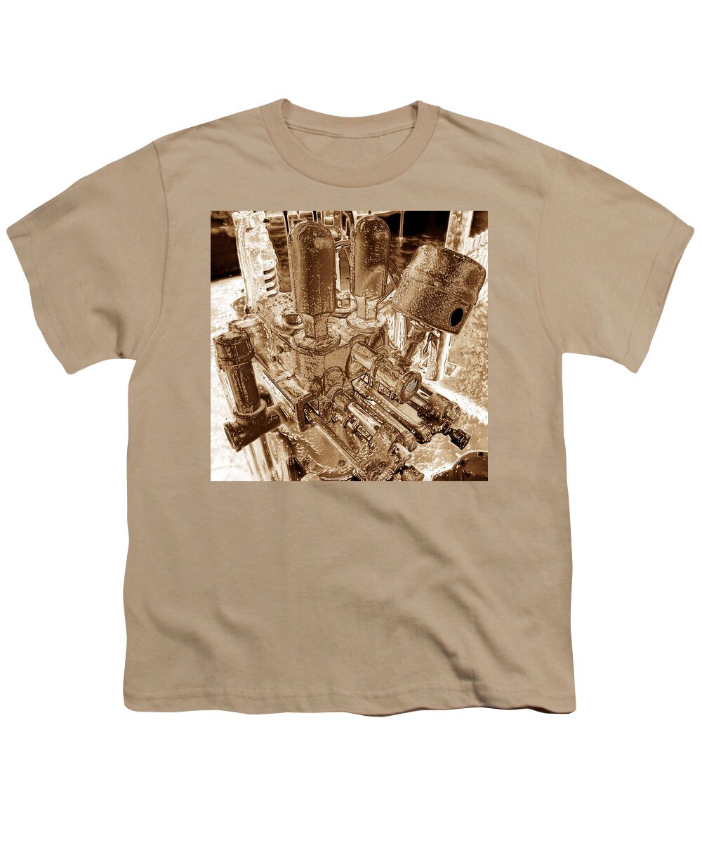 Machine Youth T-Shirt featuring the photograph The Machine by David Lee Thompson