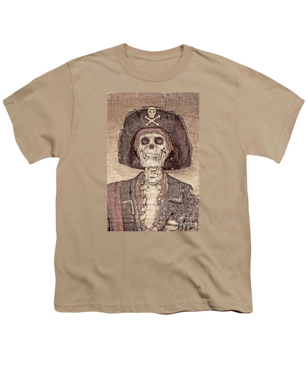 Pirate Youth T-Shirt featuring the photograph The Pirate by Imagery by Charly
