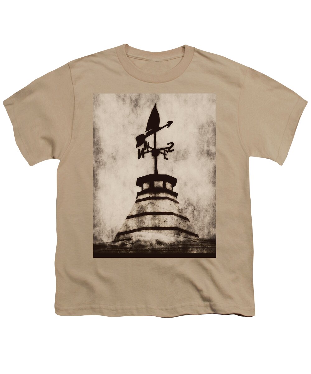 Compass Youth T-Shirt featuring the photograph Towards South by Zinvolle Art