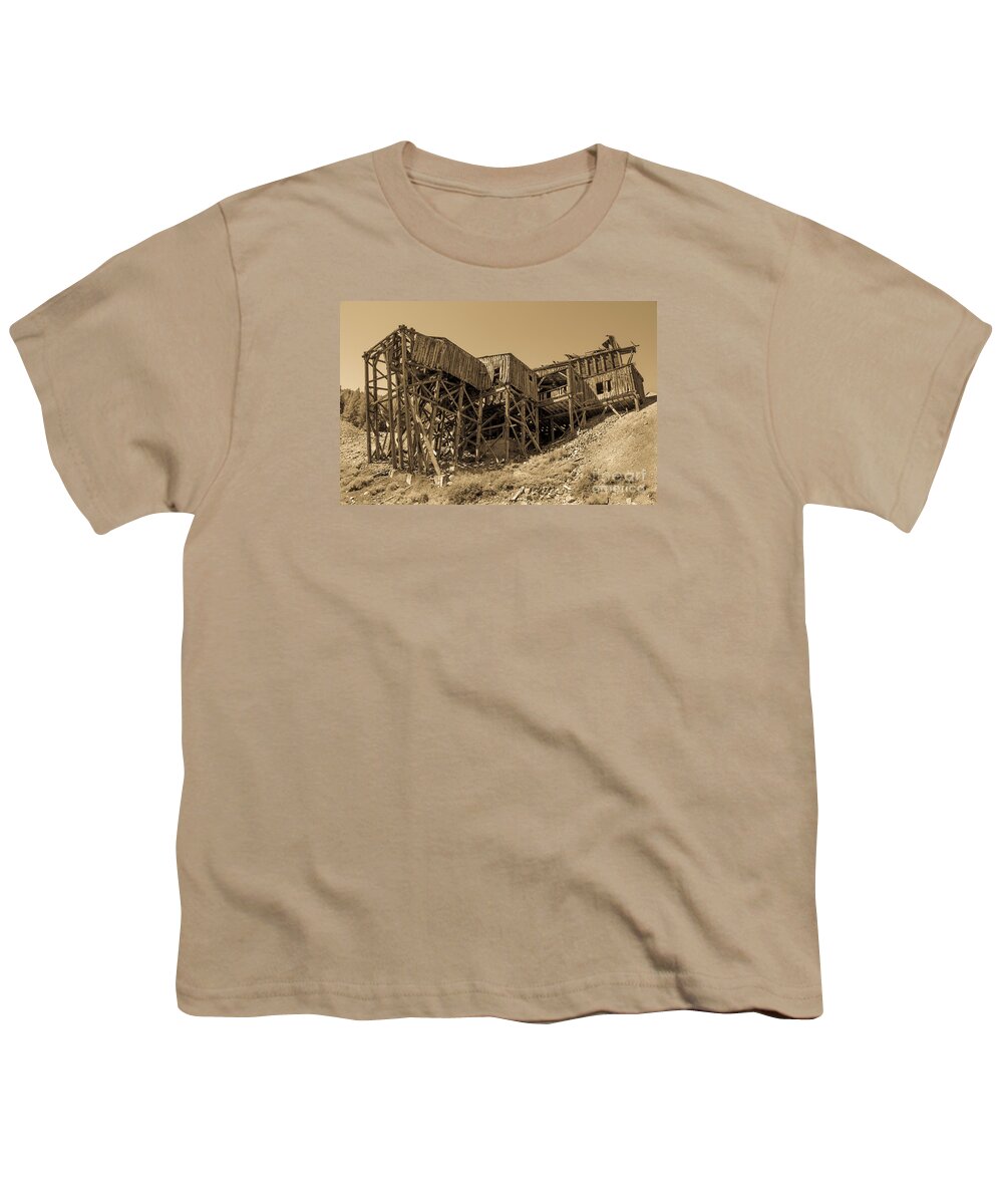Terminal Youth T-Shirt featuring the photograph Tramway Headhouse by Robert Bales