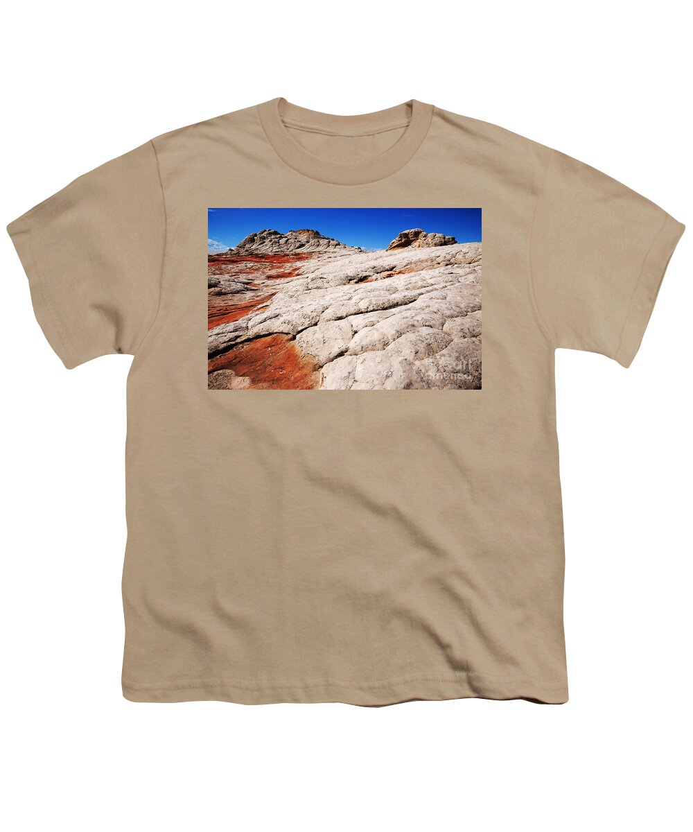 White Pocket Youth T-Shirt featuring the photograph White Pocket 3 by Vivian Christopher