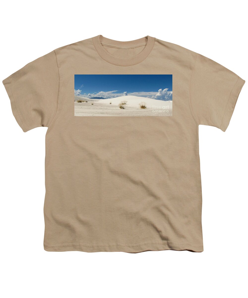 White Sands Youth T-Shirt featuring the photograph White Sands Landscape by Marilyn Smith