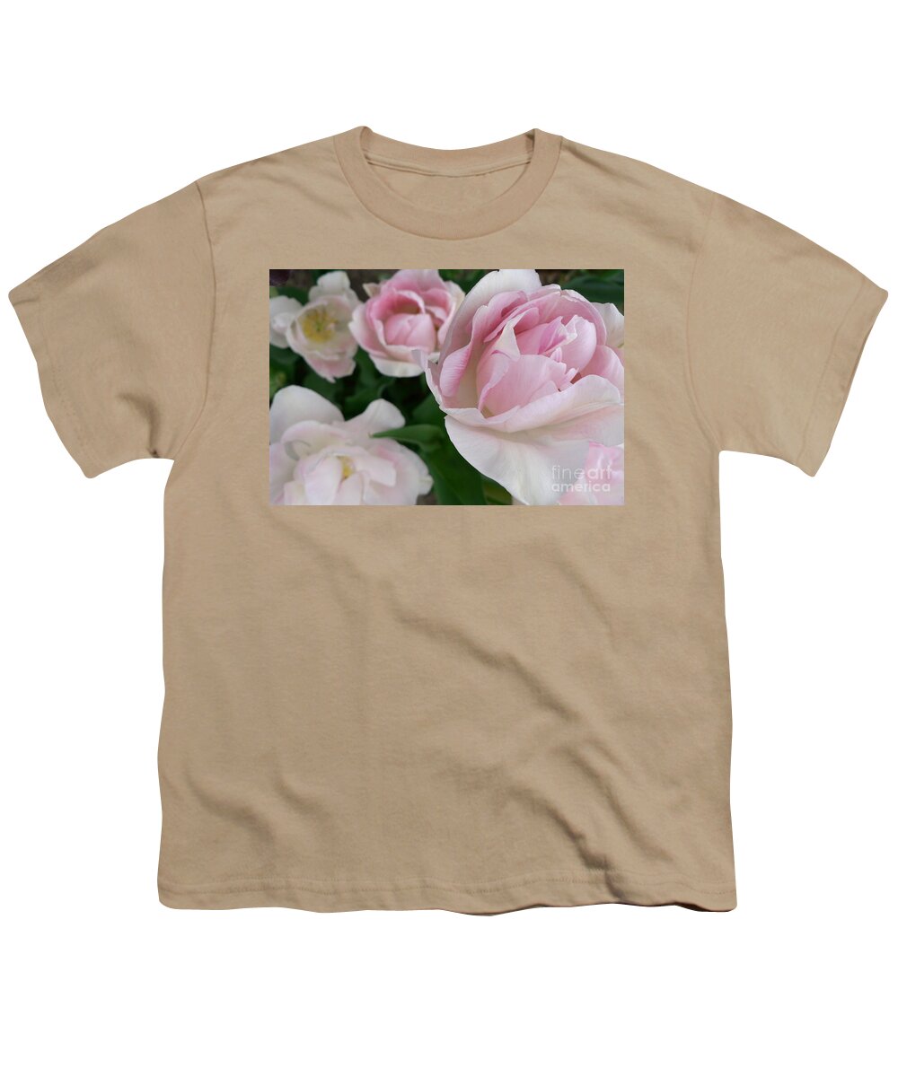 Double Youth T-Shirt featuring the photograph Double Pink by Laurel Best