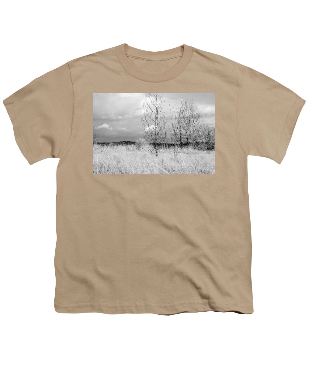 Winter Youth T-Shirt featuring the photograph Winter Bare by Kathleen Grace