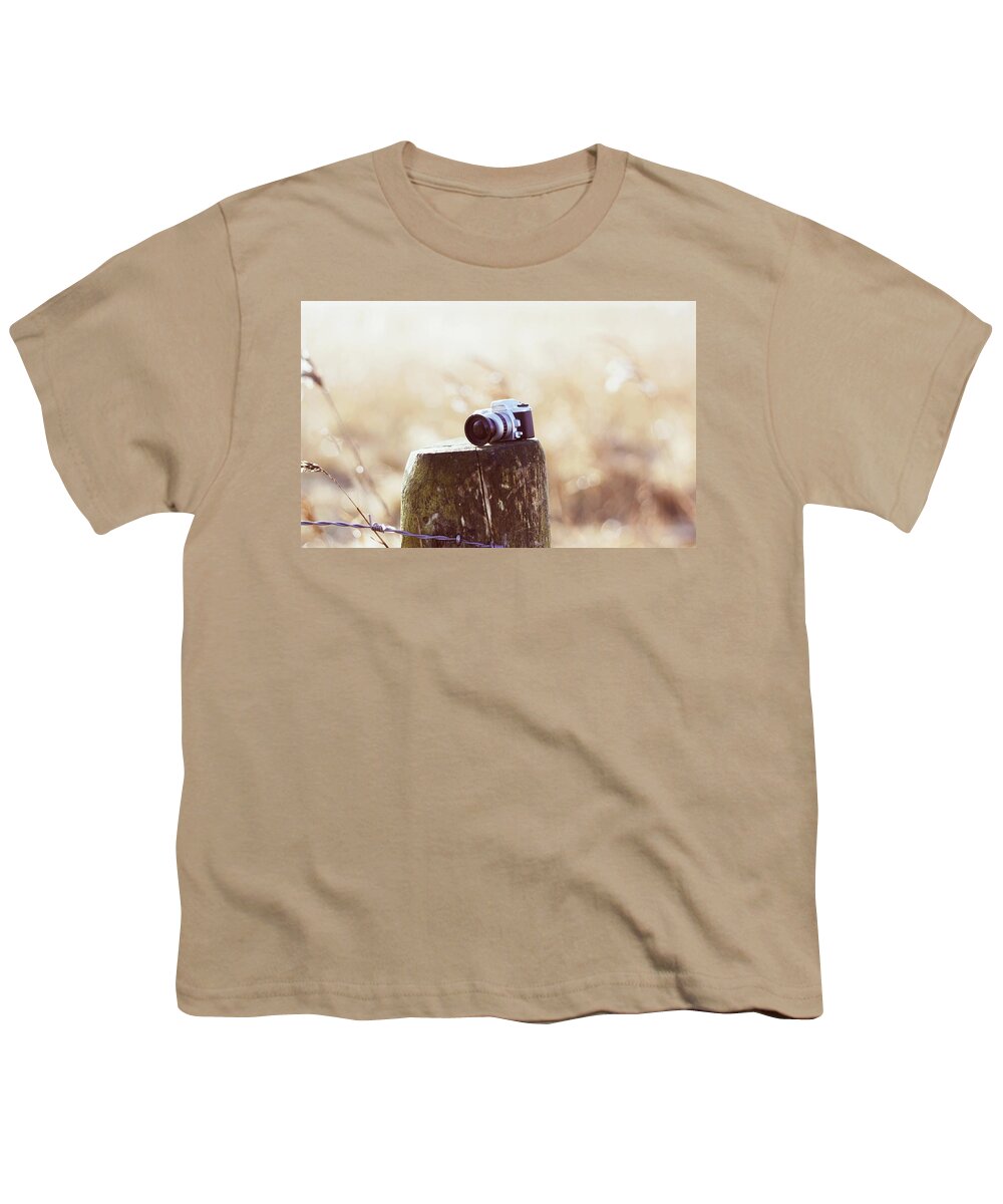 Camera Youth T-Shirt featuring the digital art Camera #3 by Super Lovely
