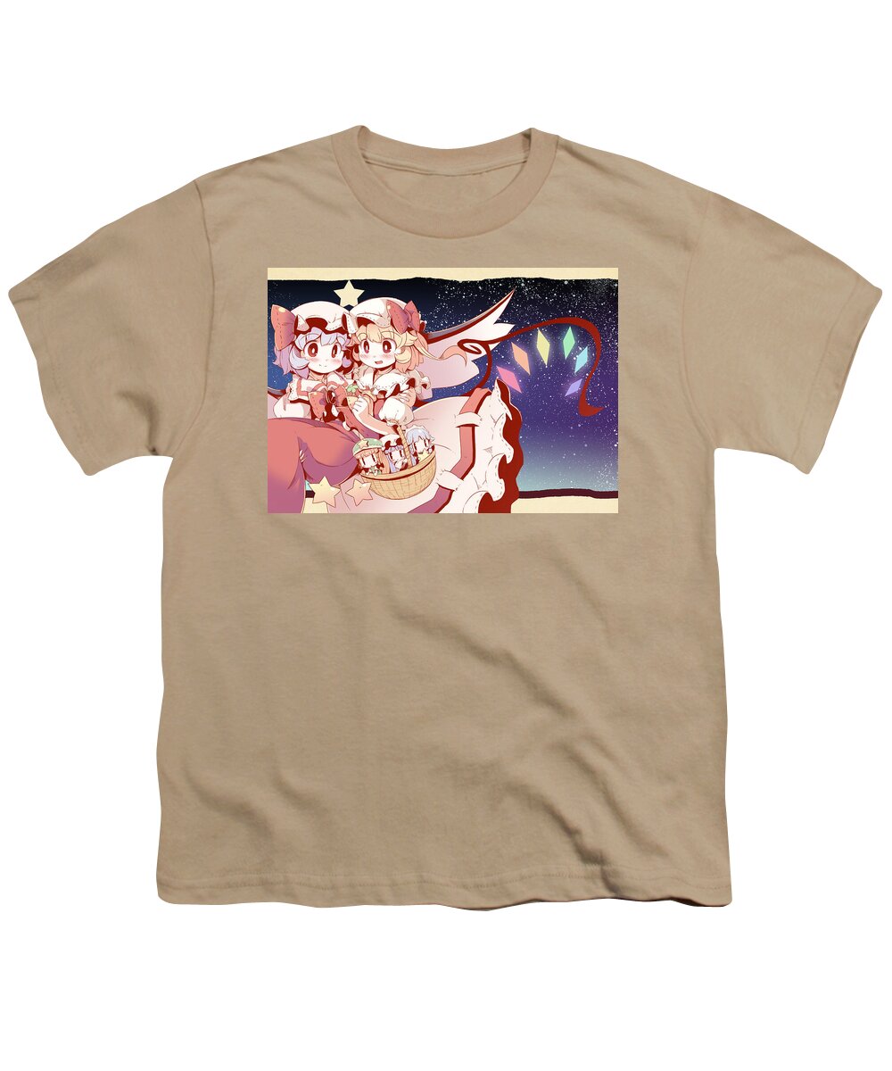 Touhou Youth T-Shirt featuring the digital art Touhou #88 by Super Lovely
