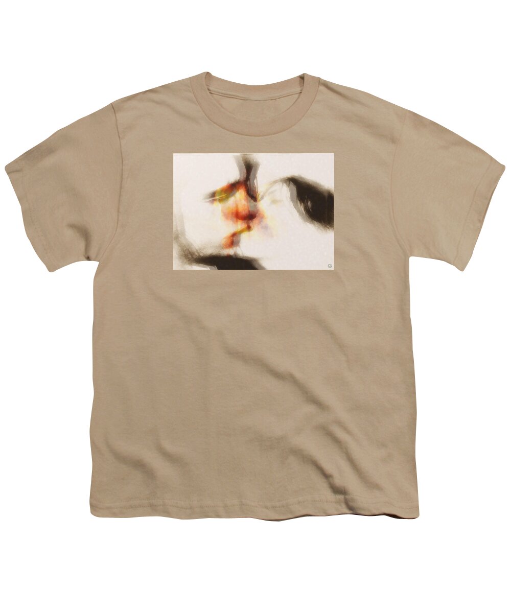 Man Youth T-Shirt featuring the digital art A warm moment by Gun Legler