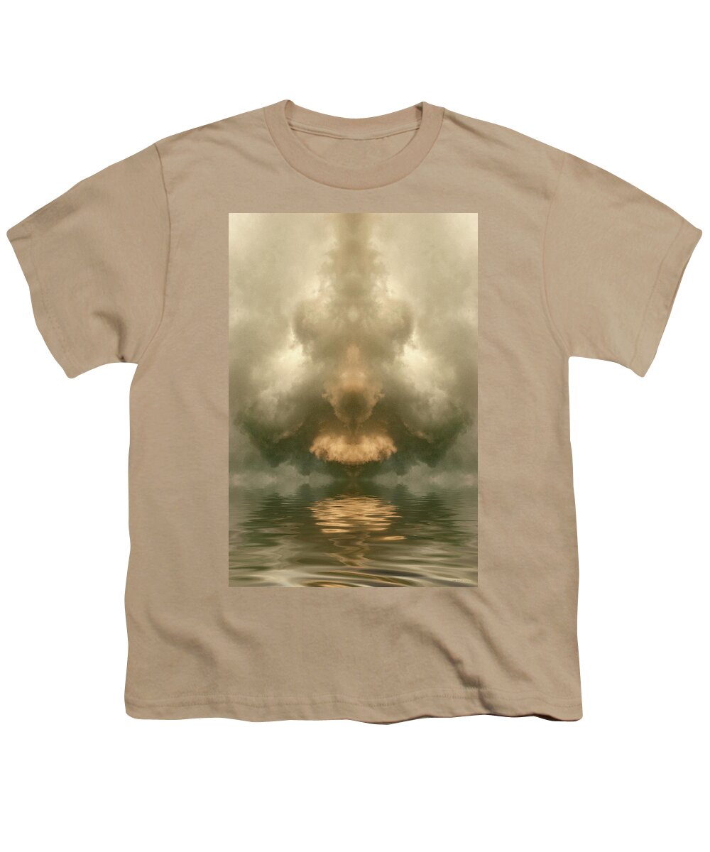 Storm Clouds Youth T-Shirt featuring the digital art After The Storm by WB Johnston