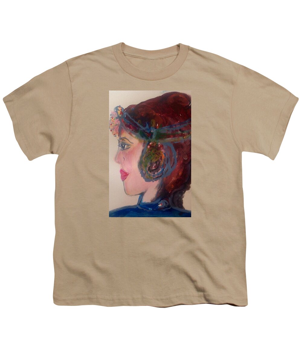 Sweet Youth T-Shirt featuring the painting Another day sweeter by Judith Desrosiers