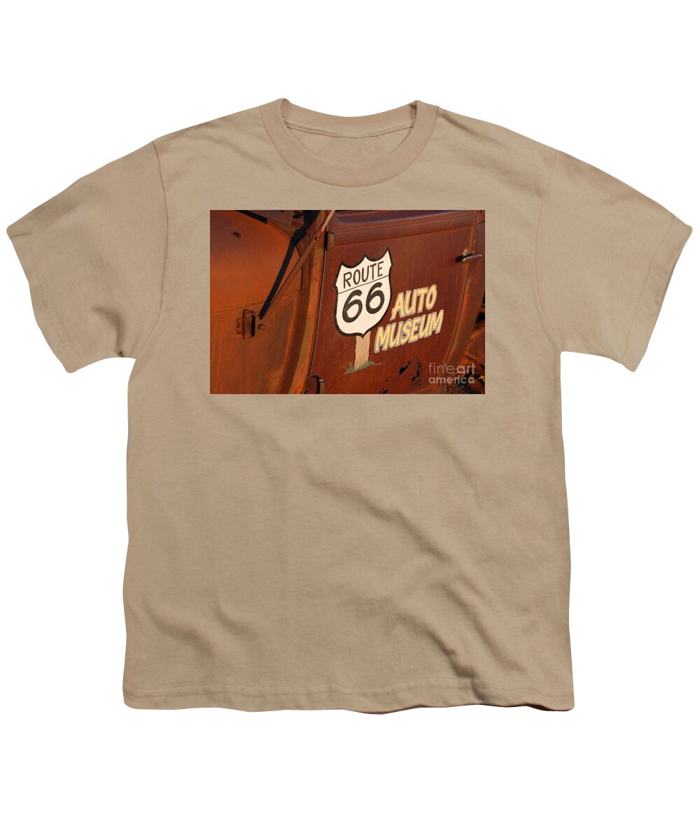 Route 66 Youth T-Shirt featuring the photograph Auto Museum by Jim Goodman