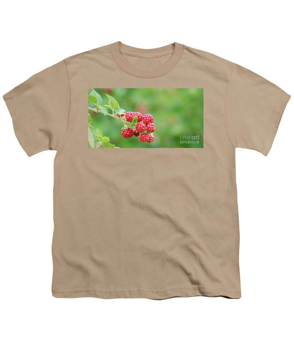 Red Youth T-Shirt featuring the photograph Berries by Andrea Anderegg